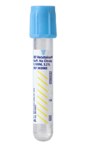 BD Vacutainer tube.